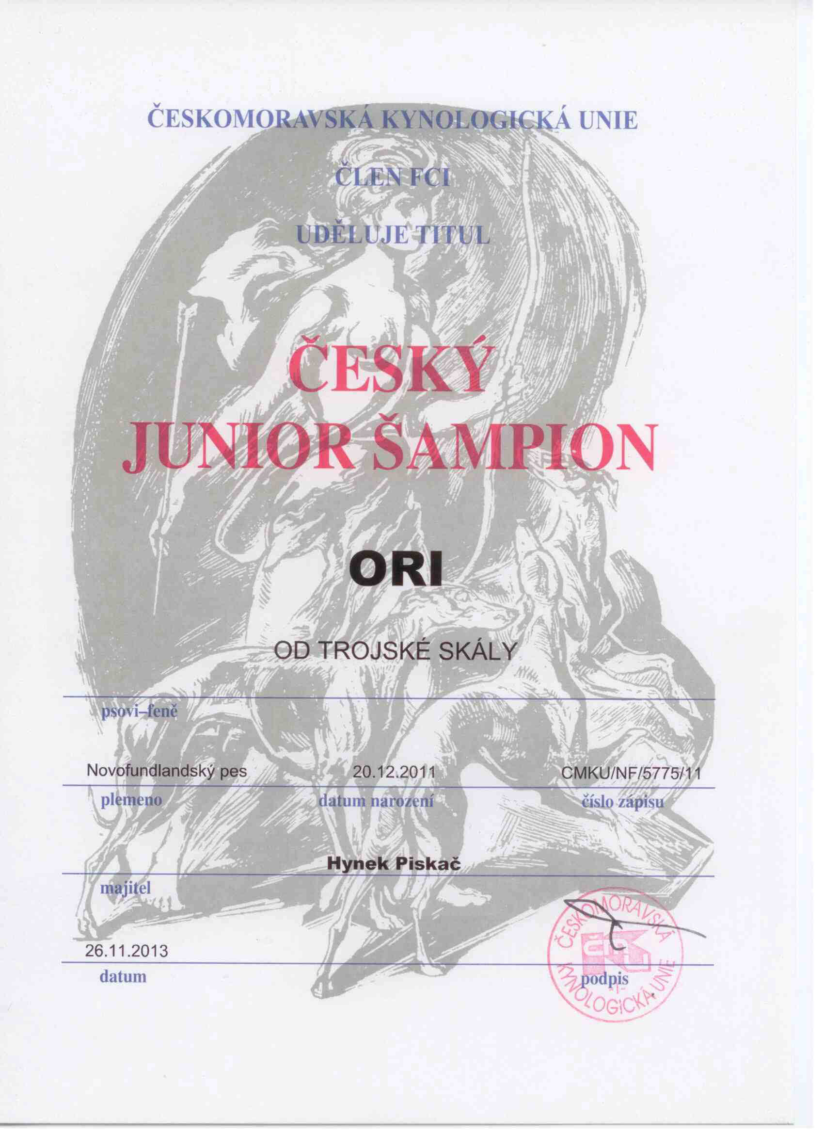 junior ch ori