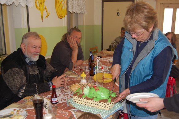 Odpolední kávička s dortem